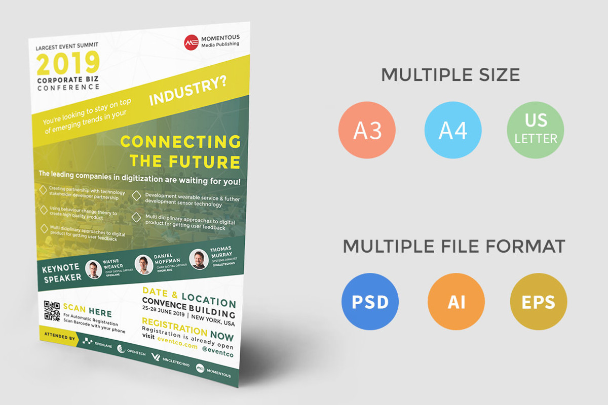 Corporate Business Event Flyer, a Flyer Template by Affantjie Photowork (Photo 2 of 5)