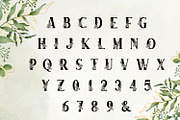 Farmhouse Monogram, a Script Font by Mozatype (Thumbnail 9 of 10)