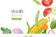 Veggies Illustrations, a Food Illustration by StudioPhoto (Thumbnail 5 of 10)