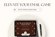 Email Marketing Newsletter Template, an Email Template by Branding Babe Co. (Thumbnail 9 of 10)