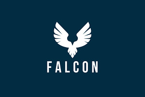 falcon logo vector icon illustration, a Branding & Logo Template by Dyn Studio