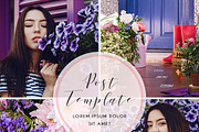 Rose Blogger Marketing Template Pack, a Stationery Template by Minty Fox Designs  (Thumbnail 5 of 6)