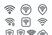 Bundles Remote Outline Icons, an Outline Icon by adenpinkstore (Thumbnail 9 of 18)