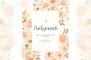 Gentle Blooming Watercolor Flowers, a Decorative Illustration by ViktoriyaD (Thumbnail 8 of 10)