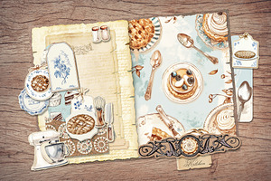 Kitchen Scrapbook Kit