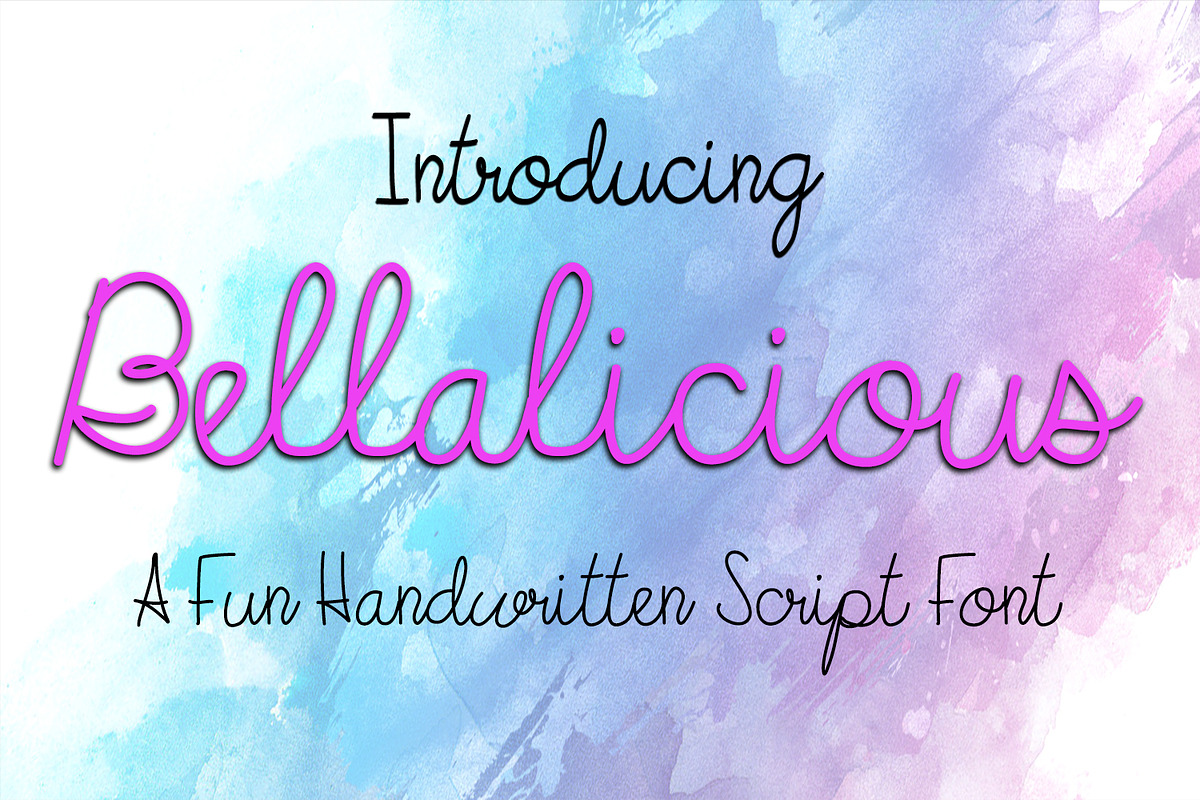 Bellalicious Font