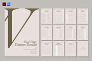 Wedding Planner Templates, a Stationery Template by BrandPacks (Thumbnail 1 of 6)
