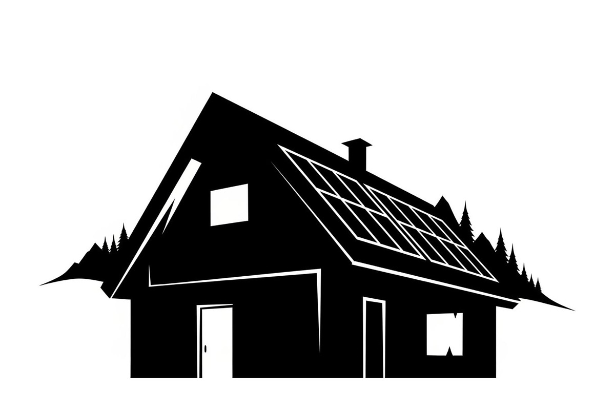 Eco Friendly Solar Home Silhouettes, a Graphic by musafir_fashion (Photo 8 of 13)