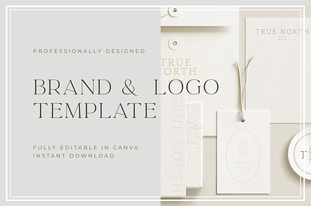 Canva Editable Brand Kit, a Branding & Logo Template by August + White