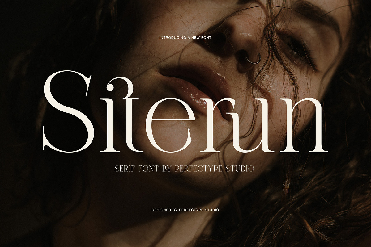 Siterun Elegant Serif Font, a Serif Font by Perfectype (Photo 1 of 8)