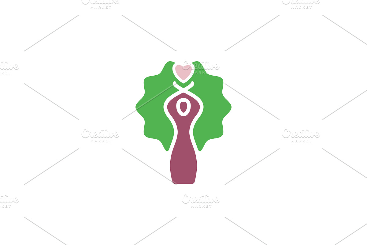 Woman Tree Logo, a Branding & Logo Template by ganuDESIGN (Photo 1 of 3)