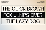 Milara, a Sans Serif Font by Muksal Creative (Thumbnail 5 of 10)