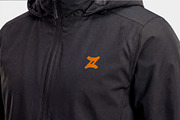 Black Jacket Logo Mockup, a Hoody Mockup by graphypix (Thumbnail 4 of 4)