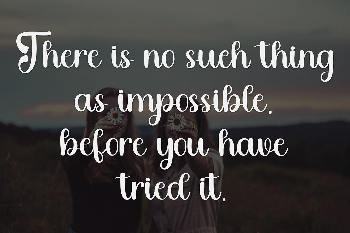 Thinking, a Handwritten Font by FreshTypeINK (Photo 6 of 8)
