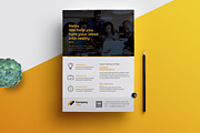 Corporate Flyer Template, a Marketing Template by evgenystudio (Thumbnail 1 of 3)