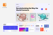 Pastel Futuristic Startup Pitch Deck, a Presentation Template by Eklip Studio (Thumbnail 1 of 6)
