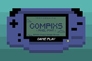Compixs - Pixel Font, a Font by Snape Design Studio (Thumbnail 1 of 5)