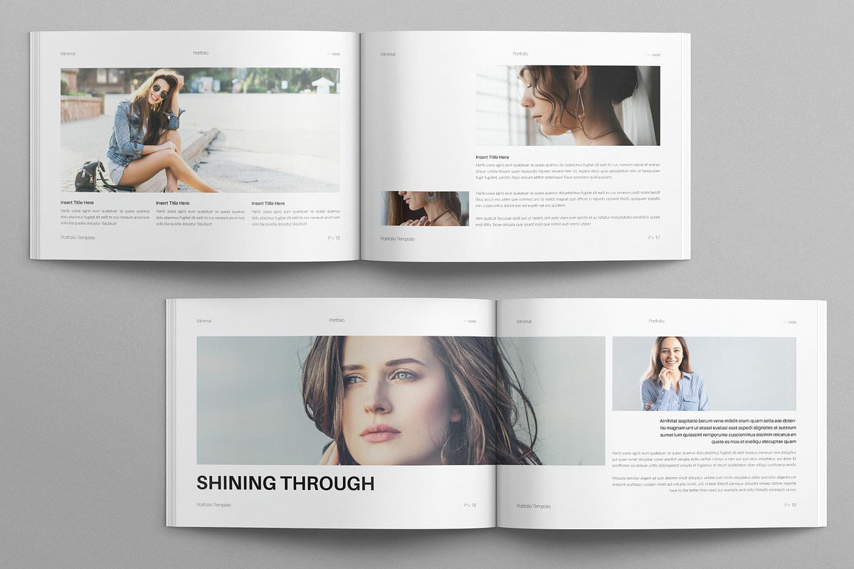 Portfolio Template Landscape, a Magazine Template by MassiveCreator (Photo 7 of 9)