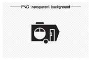 Car, Truck, Rv and Van Icons Set, a Solid Icon by Designfour (Thumbnail 2 of 7)