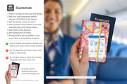 Passport Holder Canva Smart Mockup, a Merchandise Mockup by Mockup Scene (Thumbnail 9 of 11)