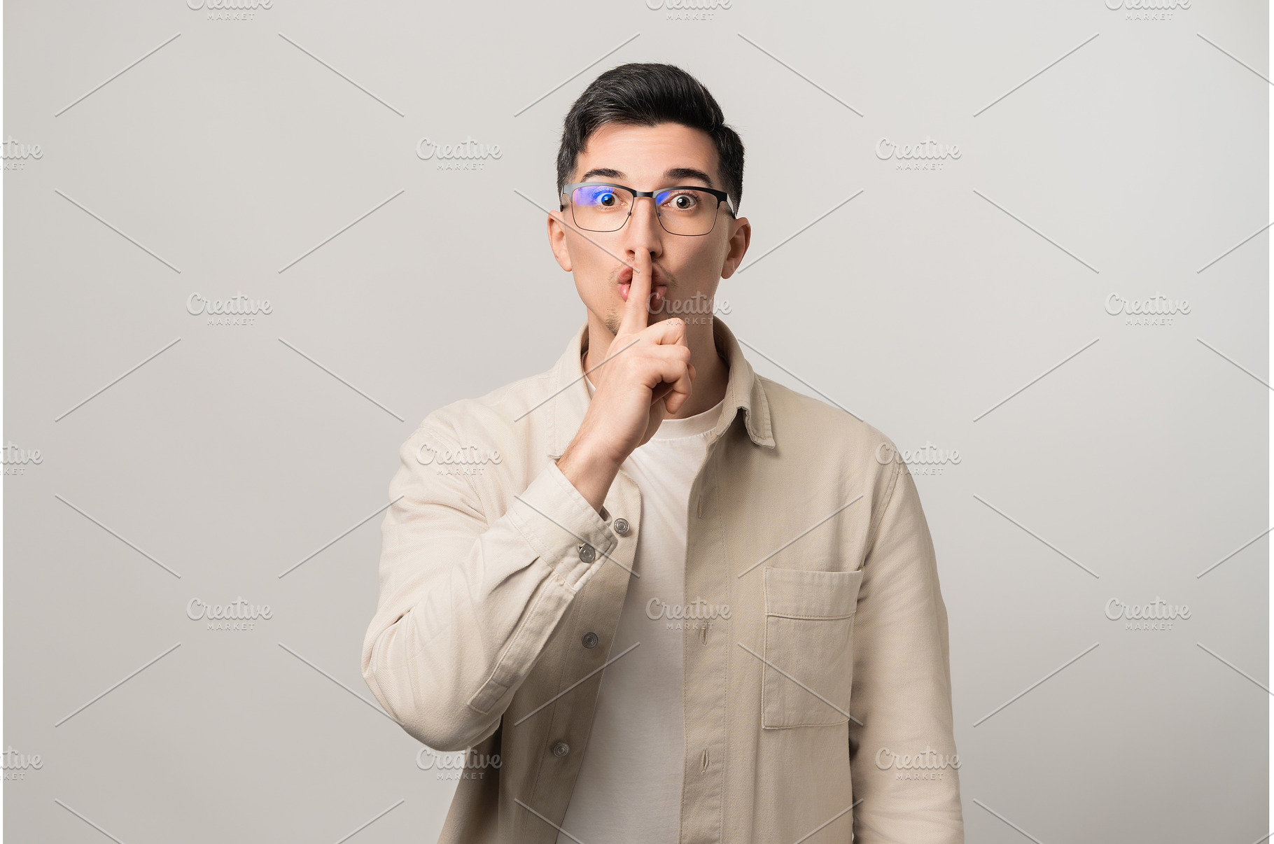 It's a secret. A mysterious and, a Person Photo by AD Stock Images