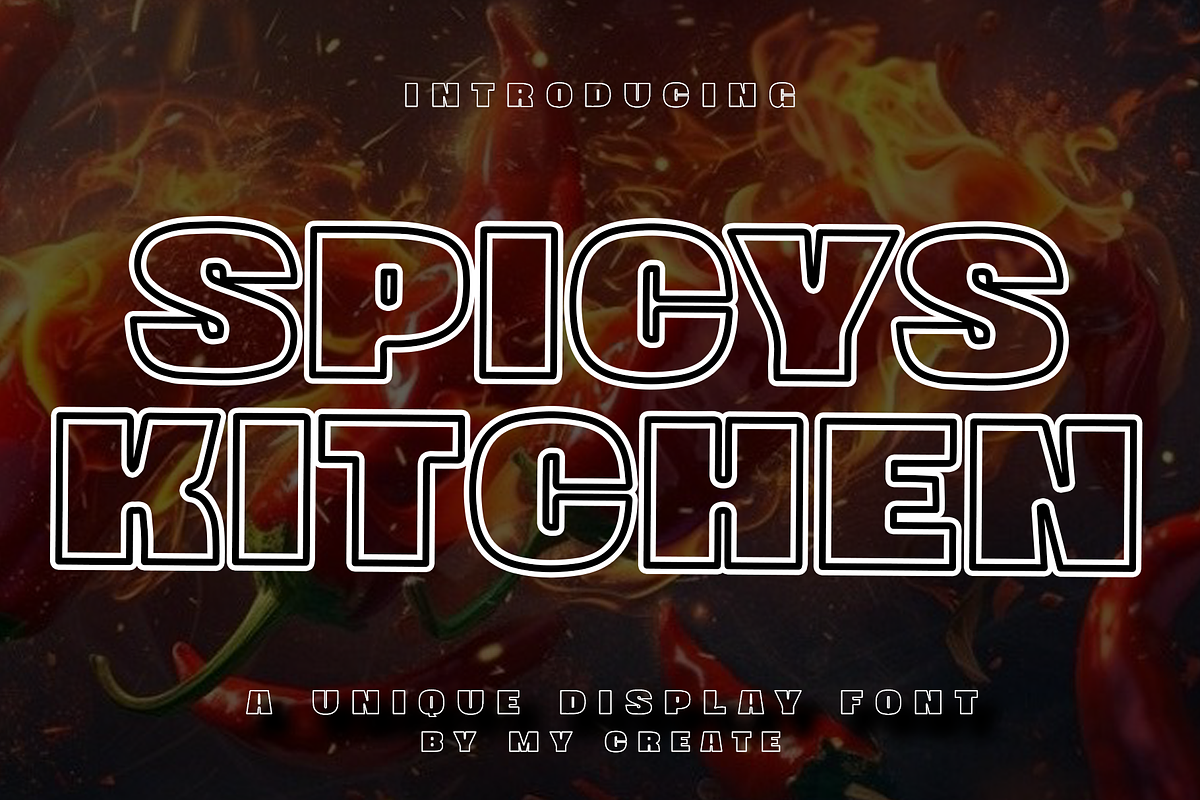 Spicys Kitchen, a Script Font by InermediaSTUDIO (Photo 1 of 8)