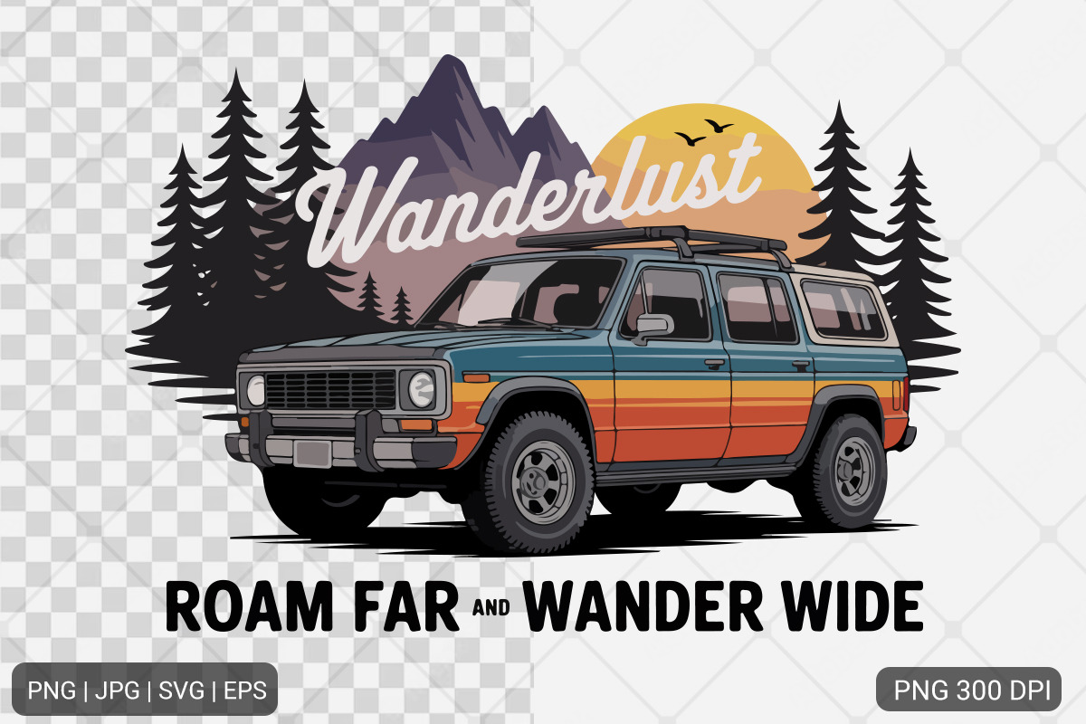 Vintage Mountain Adventure Bundle, an Illustration by Actual Pixel (Photo 8 of 11)