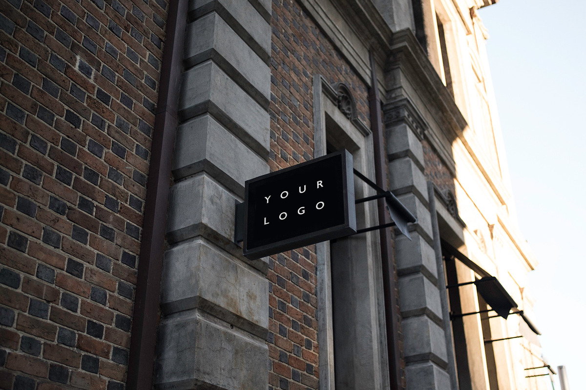 10 x Shop Sign Logo Mockups, a Product Mockup by S48 Mockups (Photo 7 of 11)