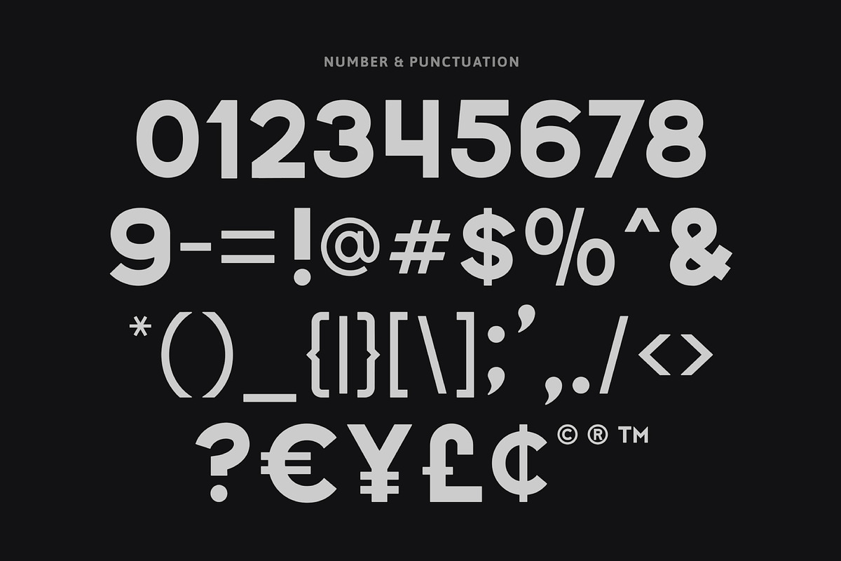 Monzane - Modern Bold Sans, a Sans Serif Font by Salamahtype (Photo 3 of 9)