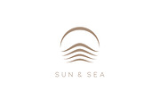 Sun & Sea Logo, a Branding & Logo Template by IKarGraphics (Thumbnail 5 of 6)