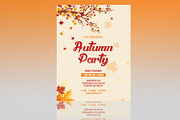 Autumn Party Flyer Template, an Invitation Template by Template Shop (Thumbnail 2 of 3)