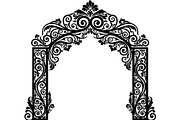 Ornamental Floral Arch Engraving, a Decorative Illustration by Designer_Momina (Thumbnail 20 of 21)