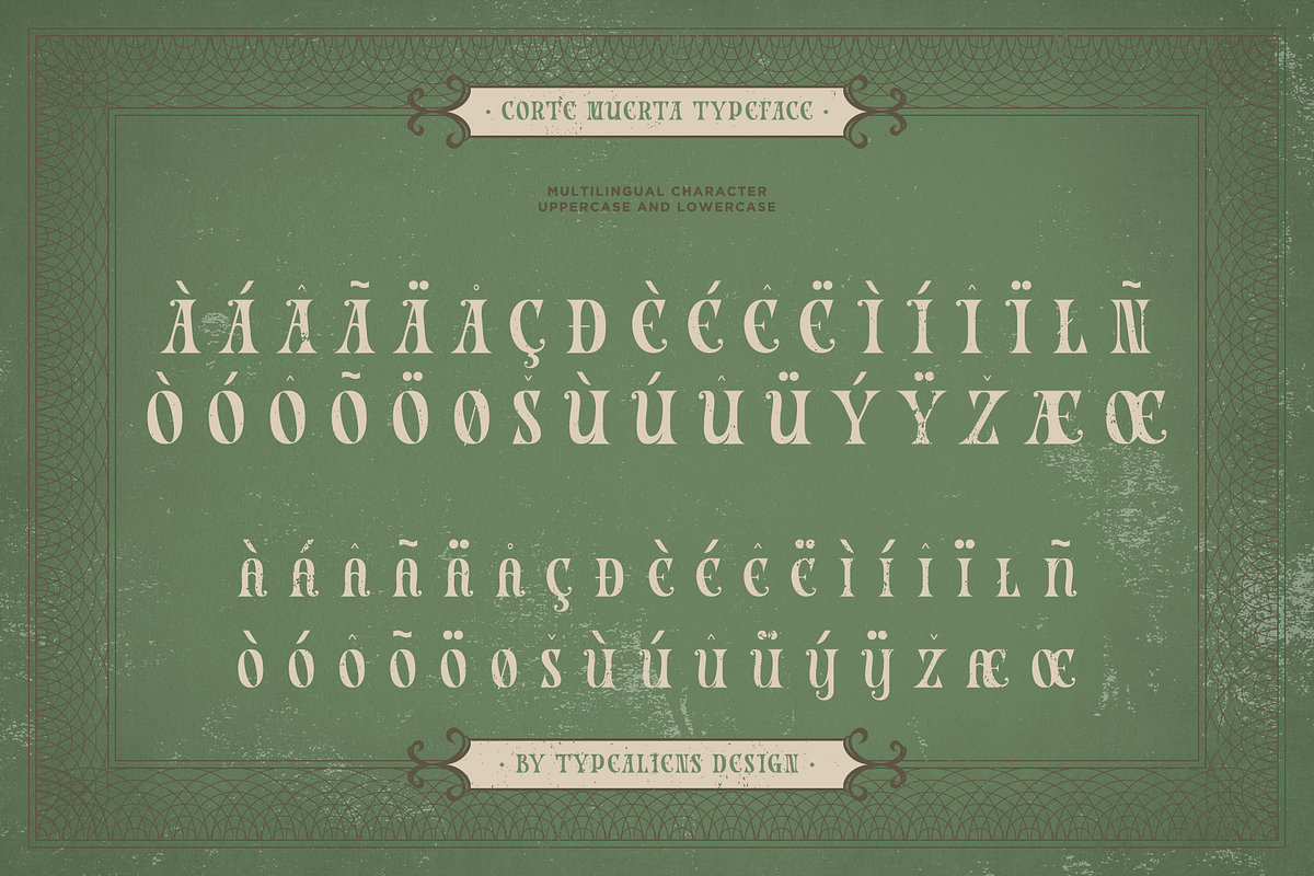 Corte Muerta, a Serif Font by ilhamtaro (Photo 9 of 10)