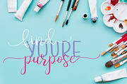 Hello September, a Script Font by AMINMARIO (Thumbnail 10 of 14)