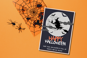 Spooky Halloween Card – Vol. 6
