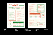 Casual Dining Restaurant Menu, a Stationery Template by Neermana (Thumbnail 1 of 4)