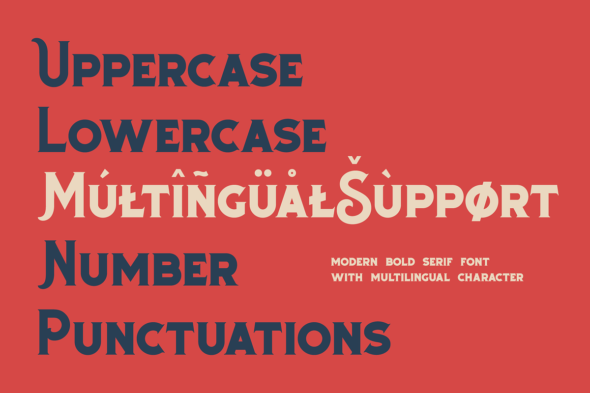 Dhonver, a Serif Font by ilhamtaro (Photo 3 of 11)
