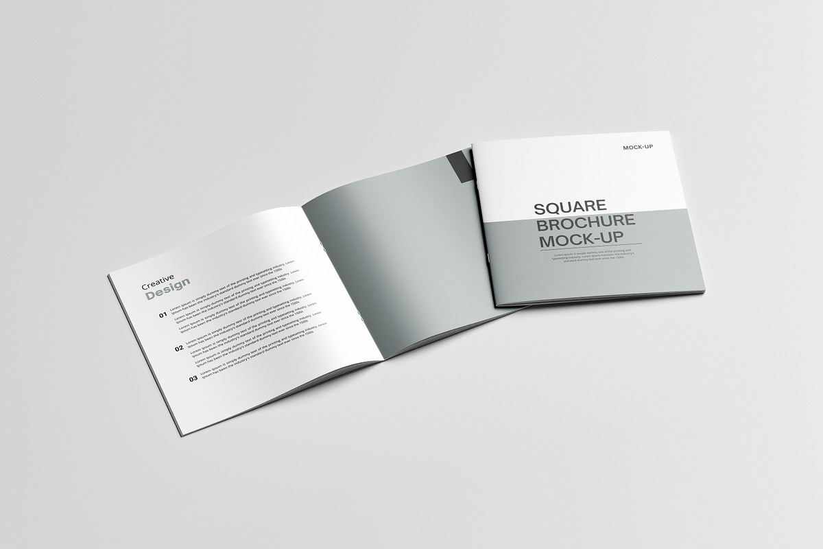 square brochure mock-up, a Brochure Template by Graphic_world89 (Photo 5 of 8)