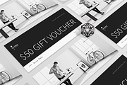 Gift Voucher, a Card Template by BOXKAYU (Thumbnail 1 of 8)
