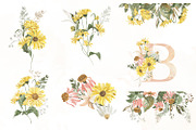 Early autumn, watercolor flowers, a Decorative Illustration by Love Watercolor Store (Thumbnail 7 of 13)