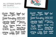 Podcast – vector cliparts set, an Object Illustration by Lana Sham (Thumbnail 12 of 13)
