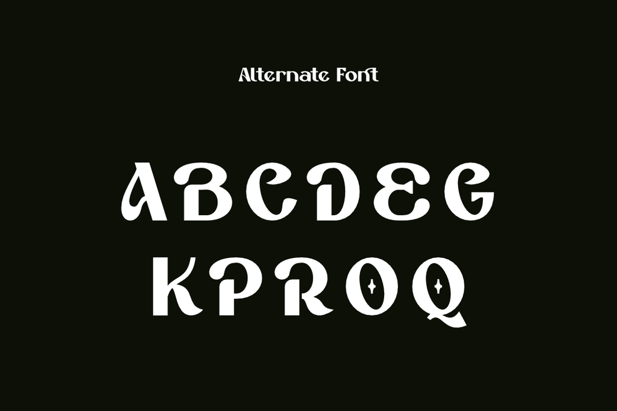Chowag - Modern Stylish Font, a Sans Serif Font by Iqsiart Studio (Photo 11 of 13)