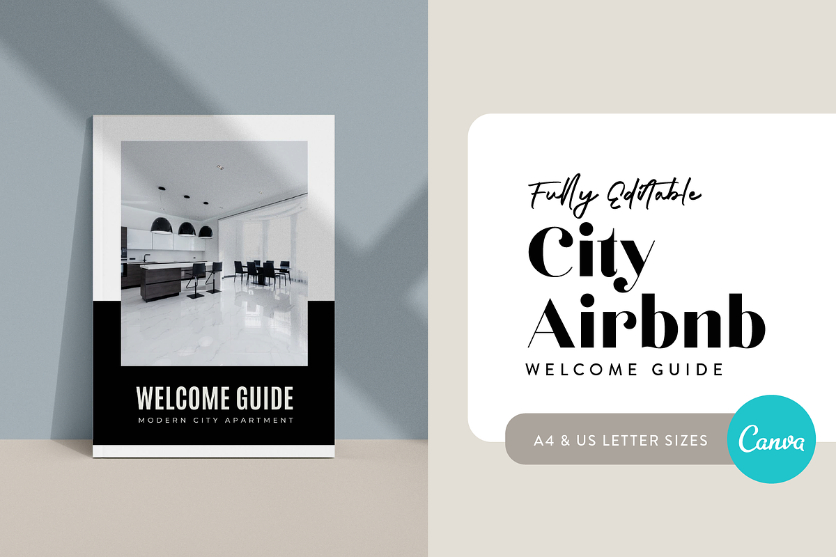 City Airbnb Superhost Welcome Book