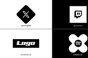 Minimal Logo Pack DaVinci Resolve, a Templates & Theme by 2dfx (Thumbnail 1 of 2)