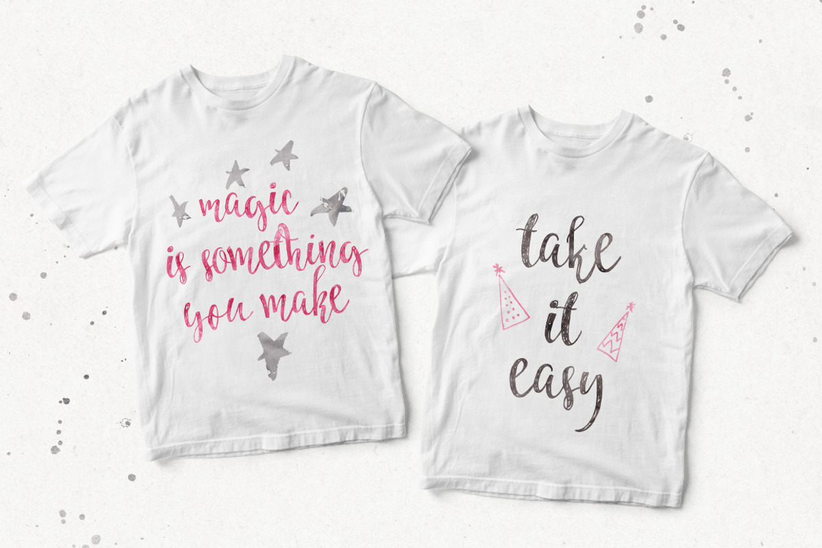 Caricia - handdrawn font, a Script Font by Favete Art (Photo 3 of 8)