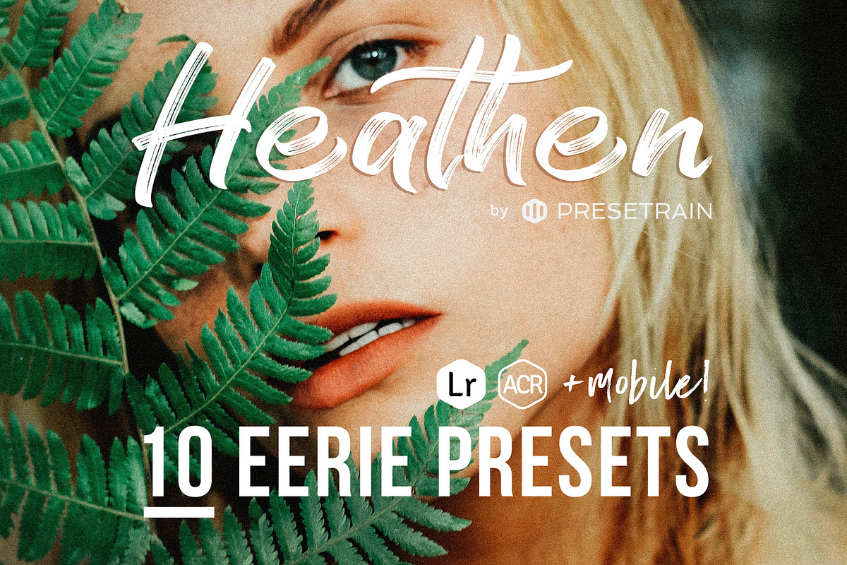 Heathen Presets for Desktop & Mobile, an Action Add-On by Presetrain Co. (Photo 1 of 7)