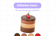 Food & Drink 3D Icons Set, a Food & Drink 3D Model by Kentung 3D (Thumbnail 4 of 6)