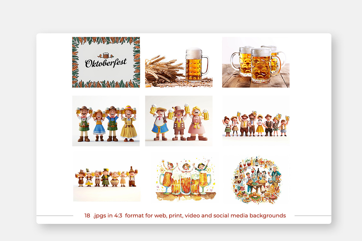 Oktoberfest Graphics Bundle, a Background Graphic by karenfoleyphoto (Photo 2 of 8)