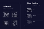 Security and Protection Icon Set, an Outline Icon by Prosymbols (Thumbnail 5 of 7)