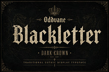 Oddvane Blackletter